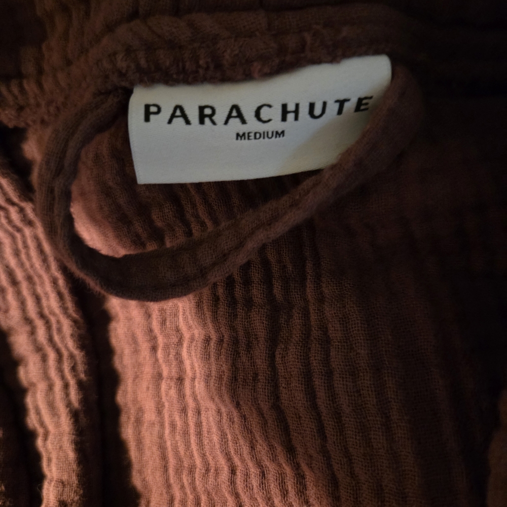 Parachute Deep Red Women's Robe - Picture 3 of 3